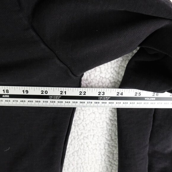 Raf Simons X Fred Perry Sweatshirt Womens  Small Black Sweater Crew Pocket Logo - Picture 6 of 10